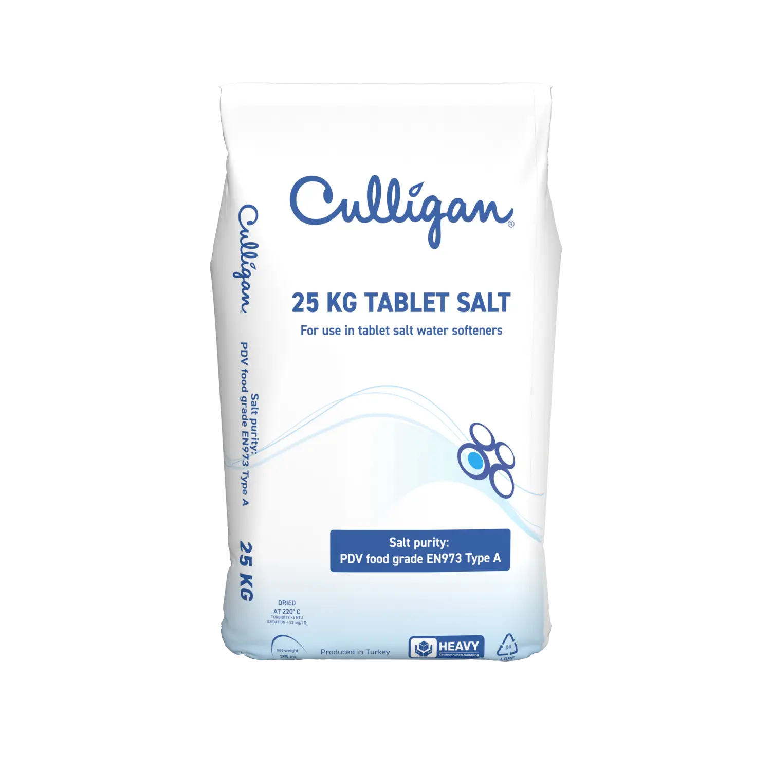 Tablet salt 25kg Culligan for water softeners